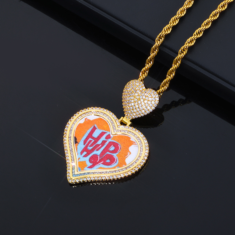 Gold + 24-inch x 3mm twisted chain-Pt097