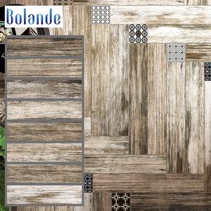 Piastrella in legno per pavimento rustico in ceramica antica per il patio - Product Image 6