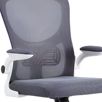 Chaise de bureau pivotante ergonomique en maille intégrale de haute qualité, réglable, pour personnel et cadres
