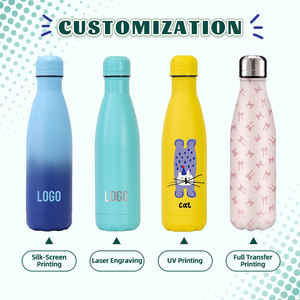 Custom logo Bpa Free 17oz Cola Shape Double Wall Vacuum Insulated Stainless Steel <b>Gym</b> Sports Drinking <b>Water</b> <b>Bottle</b> - Product Image 5