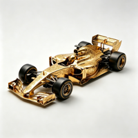 Voiture de course de Formule 1 grandeur nature en fibre de verre