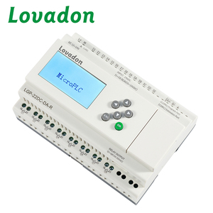 Contrôleur PLC MicroPLC à 6 entrées analogiques et 14 entrées numériques, DC12-24V/AC24V, clavier LCD, FBD Ladder <span class=keywords><strong>2</strong></span>, RS485 Ethernet Modbus - Product Image 4