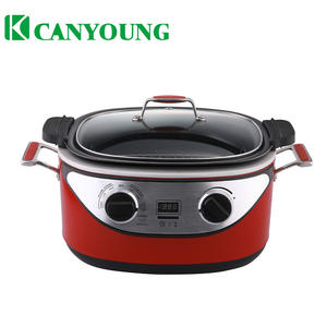 Electrodoméstico de Cocina Portátil 4 en 1, Cocina Eléctrica Multifunción, Cocina <span class=keywords><strong>Sous</strong></span> <span class=keywords><strong>Vide</strong></span>, Horno Caliente, Función de Hornear y Asar - Product Image 4