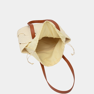 Borsa Tote Bohemien Intrecciata con Design Traforato, Grande Capacità, Borsa a Spalla Casual da Viaggio e da Spiaggia per <span class=keywords><strong>Donne</strong></span> - Product Image 6