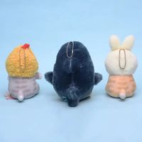 Peluche populaire en vente chaude, adorable peluche de chat requin tempura frit, pendentif de peluche japonais populaire, jouets en peluche rembourrés, pendentif de sac