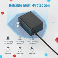 Alimentation pour chargeur d'alimentation rapide Nintend 39W 45W 15V 2.6A EU US JP Plug mur de flux thermique pour interrupteur support de charge pour utilisation mobile