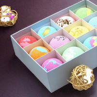 Offre Spéciale : Coffret Cadeau de Bombes de Bain Bio Luxe Enyu Parfumées à la Rose – Boules Effervescentes Incolores pour Douche, Idéal Noël, Vente en Gros