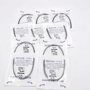 10 Pezzi di Archi Ortodontici in NiTi ad Attivazione Termica, Forma Naturale, Alimentazione Manuale, Certificati CE Classe II - Product Image 1