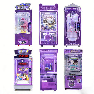 Máquina de grúa de garras mini para dulces para niños, ideal para usuarios de 6 años, equipo de juego para fiestas familiares, máquina recreativa. - Product Image 1