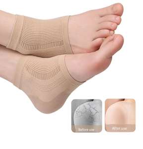 Compressiegel Achillespees Hielbeschermer Open Teen Mouw Sokken Voor <span class=keywords><strong>Bursitis</strong></span> Tendinitis Tederheid Plantaire Fasciitis Beugel - Product Image 6