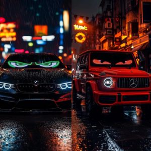 ไฟ LED Devil Eyes ของ Sasecgo ขนาด 15x4 นิ้ว เปลี่ยนสีได้ ตั้งโปรแกรมได้ สำหรับติดกระจกรถยนต์ ใช้ได้กับรถยนต์ทั่วไป - Product Image 3