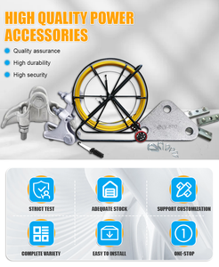 Cuerda de alambre de alta calidad dedal manga triángulo anillo pollo corazón anillo línea aérea <span class=keywords><strong>Capel</strong></span> cuerda y conector de cable - Product Image 6