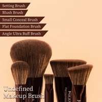 Offre Spéciale véritable ensemble de pinceaux de maquillage essentiel technique ensemble de pinceaux de maquillage professionnel fibres Premium pinceaux de maquillage à manche Durable