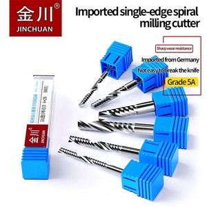 <span class=keywords><strong>1</strong></span>/<span class=keywords><strong>4</strong></span> \ "<span class=keywords><strong>1</strong></span>/2 \" 3/8 \ "Xoắn Ốc Carbide Endmill 3 <span class=keywords><strong>4</strong></span> 6 8Mm Oen/Odm Duy Nhất Sáo End Mill Cho Gỗ Acrylic PVC PMMA MDF <span class=keywords><strong>Router</strong></span> <span class=keywords><strong>Bits</strong></span> OEM - Product Image 5