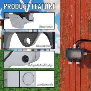 Prix d'usine – Boîtier mural en plastique <span class=keywords><strong>pour</strong></span> prises électriques extérieures à 2 prises avec interrupteur - Product Image 4