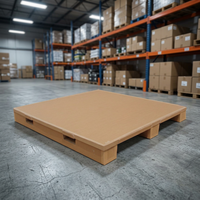 Palette en papier kraft personnalisée pour la préparation de commandes en gros et le support d'emballage flexible dans la logistique internationale