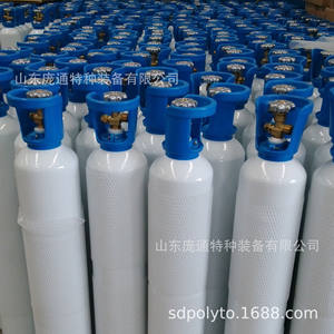 Professional Manufacturer's 10L Steel Oxygen Cylinder with QF-2C7 Valve DOT Certified <b>2kg</b> <b>Weight</b> - Product Image 5