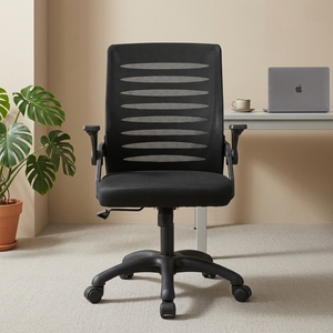 Silla Giratoria Moderna para Oficina en Casa, Diseño Ergonómico con Malla y Espuma Cómoda, Marco de Hierro, Altura Ajustable - Product Image 3