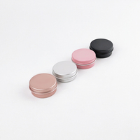 Vente en gros de pots cosmétiques en aluminium vides de 5 à 250 ml, boîtes en métal avec logo personnalisé et couleur personnalisée, échantillons gratuits pour crème pour le visage