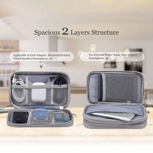 Pochette de rangement personnalisée Si737 pour accessoires numériques, étui électronique, sac de voyage pour câbles - Product Image 3