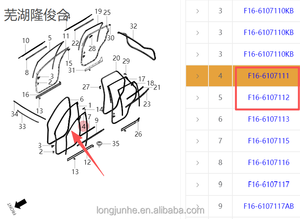 <span class=keywords><strong>ยาง</strong></span>กันรั่วประตูรถซีลยางกระจกหน้ารถ - Product Image 5