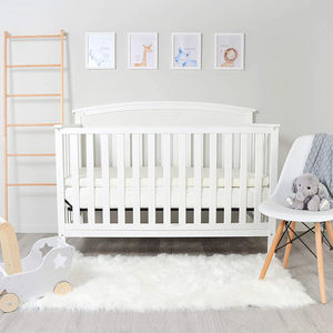 Colchón Delgado de Espuma Viscoelástica Moderna con Funda Extraíble Transpirable y Ecológica para Bebés, para Dormitorio Infantil, Muebles para el Hogar - Product Image 3