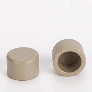 Chiết Giang đáng tin cậy Nhà cung cấp hệ thống ống nước sản xuất nhựa tiêu chuẩn quốc tế 20mm-110mm PPR phụ kiện đường ống kết nối End Cap cắm - Product Image 4