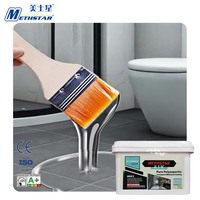 Revêtement liquide direct d'usine, revêtement imperméable sans joint pour sols/murs pour cuisine