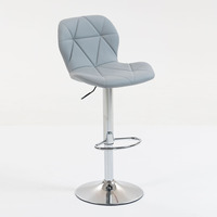 Tabourets de bar de cuisine de luxe modernes Tabourets de bar réglables avec dossier rotatif de luxe pour la maison ou l'hôtel