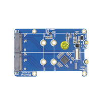 Carte d'extension NVME PCIE double canal Raspberry Pi 5, adaptateur PCIE vers M.2 2280 SSD pour disque dur