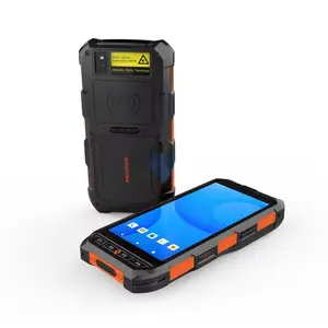 Android10 Rugged Industrial PDA IP65 4G 5.5 Inch NFC Reader Writer POS Terminal With 2D Scanner