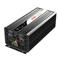 محول طاقة شمسية 5000w خارج الشبكة 12v/24v/36v/48v dc ac 100V 110V 120V 220V 230V 240V نقية موجة جيبية مع البعيد