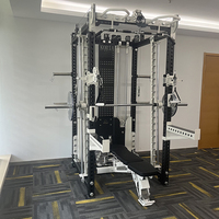 Vente en gros usine : Appareil de musculation multifonctionnel Smith Machine pour la maison, avec système de croisement de câbles et équipement multi-stations