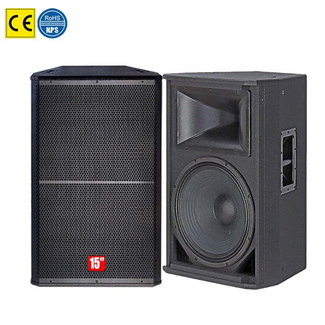 2026 Hot Sale OEM Big Speaker 15 Inch Full Range Passive Outdoor Speakers SRX715+ 550W Battery/Solar Audio Sound Equipment