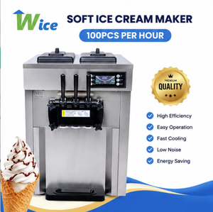 Machine à <span class=keywords><strong>glace</strong></span> molle à double compresseur, machine à gelato - Product Image 1