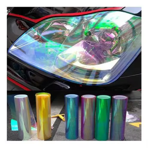 Chameleon Auto Styling Headlights Vehicle Taillights Translucent Lights Vinyl Film Color Change Stickers Car Accessory