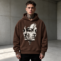 Service OEM – Sweat à capuche pour homme, coupe décontractée, vêtements de tous les jours, personnalisation pour les magasins de vêtements, commandes flexibles, vente en gros