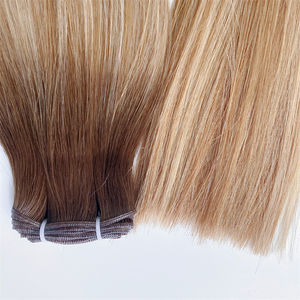 Extensiones de Cabello Ruso Virgen, Cabello Humano Invisible, Doble Trama, Cabello Remy, Se Puede Cortar, Cutícula Alineada - Product Image 4