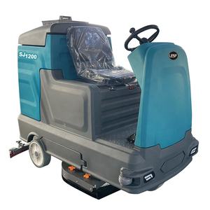 Máquinas secadoras de fregado de suelo robótico SJ1200, hoja de escobilla con dos cepillos de 19 pulgadas, uso en aeropuerto - Product Image 2