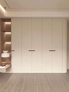 Armoire de rangement moderne pour chambre à coucher de maison vestiaire sectionnel avec armoire latérale armoire en bois - Product Image 4