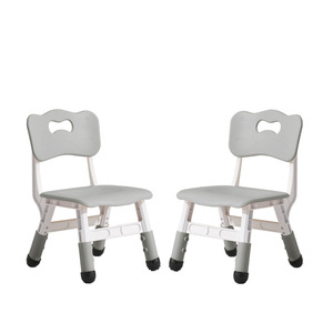 Silla infantil con respaldo ajustable, silla de estudio de plástico para educación temprana y formación con diseño de soporte para la espalda - Product Image 5
