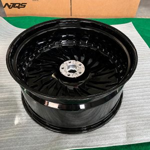 ล้อฟอร์จ NJQS แบบ 2 ชิ้น 6x139.7 สำหรับ Cadillac Escalade <span class=keywords><strong>V</strong></span> Cybertruck Tahoe Hummer Ev สีดำแบบกำหนดเอง ขนาด 24 นิ้ว ล้ออัลลอยขอบลึก - Product Image 6