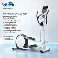 Velos The ofrece precios competitivos, equipos de ejercicio ajustables y una pantalla LED de calidad comercial con forma ovalada.