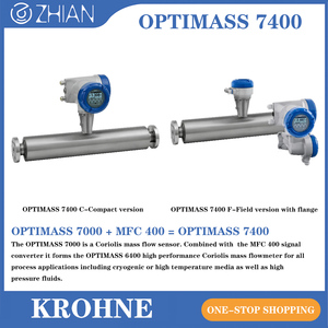 Convertisseur KROHNE D Allemagne MFC 400, capteur OPTIMASS 7000, débitmètre massique Coriolis OPTIMASS 7400 - Product Image 1