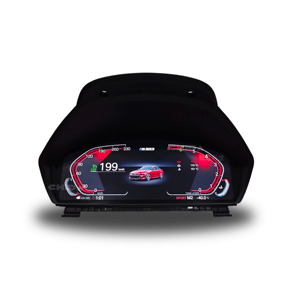 Plug and Play 12.3" LCD Dashboard <strong>Crystal</strong> Panel Cockpit Speedometer Gauge for BMWs X3 X5 X6 1 2 3 5 6 7 Series - Product Image 6