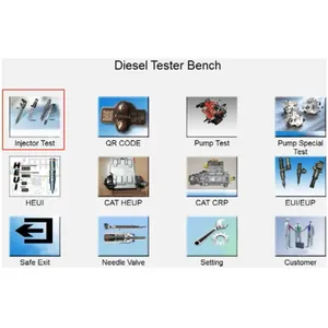 Neue hochwertige Dieselmotor-Kraftstoffe in spritz pumpe JZ-825 Common-Rail-Injektor prüfstand mit QR-Code-Kalibrierung funktion - Product Image 4