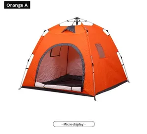 Ağır Hizmet Tipi Oxford Kumaş Soğuğa Dayanıklı Çift Katmanlı Buz Balıkçılığı Çadırı |   Soğuk Havalar İçin 1 Yataklı Açık Hava Kamp Çadırı - Product Image 1