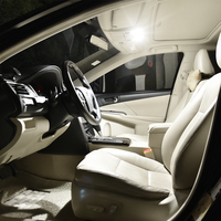 Bombillas LED AUXITO 194 T10 6000K Blancas 168 2825 W5W para Interior de Coche, Reemplazo para Luces de Techo, Mapa, Puerta, Cortesía y Maletero, 10 Unidades