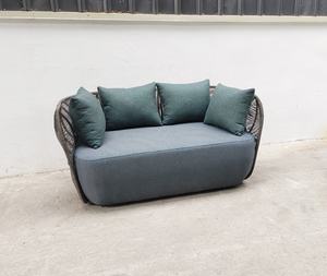 Meubles de patio, terrasse, salon de détente, meubles d'extérieur, tissage de <span class=keywords><strong>corde</strong></span>, canapé de jardin fantaisie - Product Image 5