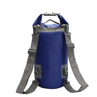 Sac étanche portable en PVC de 15 L avec fermeture à enroulement, poignée ergonomique et bretelles réglables Ocean Pack